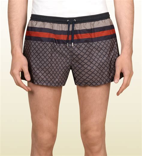 swimming shorts gucci|men's gucci bathing suit.